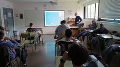 Boquete da una clase semanal a los alumnos de cuarto de la ESO.