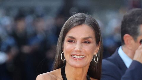 La Reina Letizia llega al Auditorio Palacio de Congresos  Prncipe Felipe  de Oviedo 