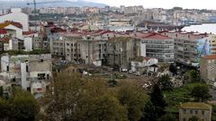 Vista a�rea del Barrio do Cura