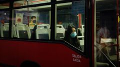 Imagen de archivo de un autob�s urbano de Galicia
