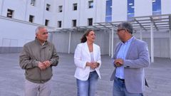 Luisa S�nchez, en el centro de la imagen