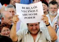 Los afectados mantienen su campa�a de protestas.