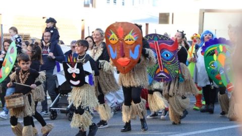 Desfile de Entroido en Guitiriz.