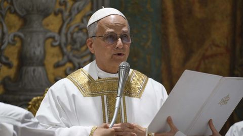 Le�n XIV celebra su primera misa como papa