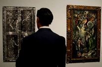 Una de las versiones de �La Anunciaci�n�, acompa�ada de su correspondiente estudio.