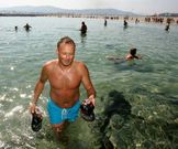A Rapadoira es una de las nueve playas de Foz certificadas.