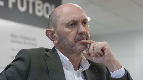 Rafael Louz&aacute;n, presidente de la Real Federaci&oacute;n Espa&ntilde;ola de F&uacute;tbol.
