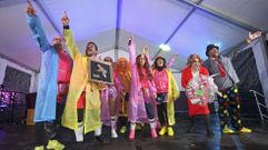 Bajo carpa y combinando un po�tico texto con sus canciones, la Murga do Naveiro abri� el carnaval.