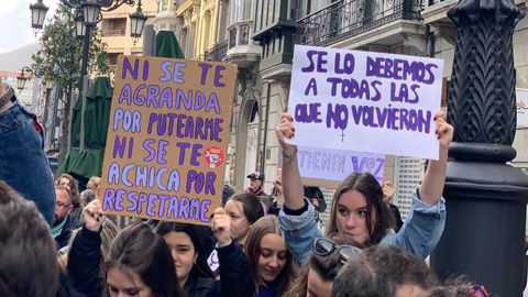Manifestaci�n del 8M en Oviedo