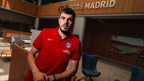 Puric, exjugador del Racing y ahora en el Atl�tico de Madrid B