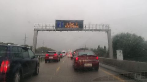 Atasco en la autopista �Y�