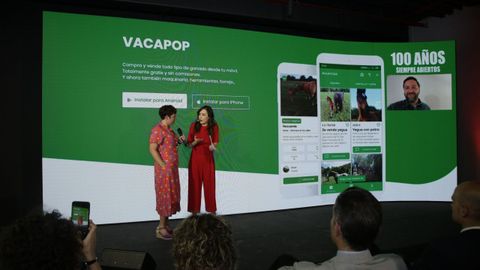 Marta Gonz�lez, de la plataforma Vacapop.