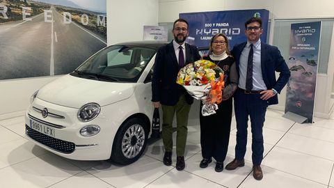 El concesionario Artedo Motor entrega el primer Fiat 500 eléctrico