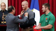 Hollande: �La valent�a de los pasajeros del Thalys evit� una masacre�