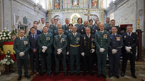 LA GUARDIA CIVIL CELEBRA EL DIA DEL PILAR EN LA COMARCA DEL BARBANZA