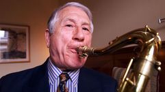 Pedro Iturralde, saxofonista, clarinetista y compositor.