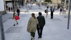 Las obras en la calle Compostela est�n en la recta final