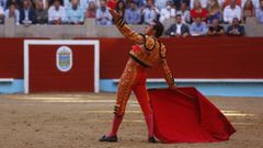 La Plaza de Toros de Pontevedra este domingo 14 de agosto.