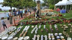 Imagen de archivo de la pasada edici�n de la feria en Oleiros