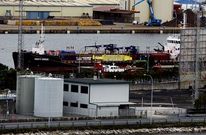 El �Monte Arucas�, en una foto tomada ayer, tiene permiso para suministrar combustible.