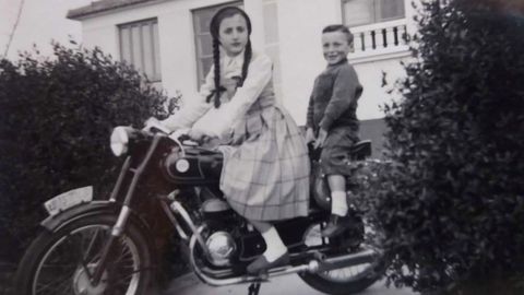 Ni�os motorizados. 