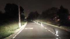 La calle Celso Emilio Ferreiro, con el alumbrado p�blico apagado desde la semana pasada.