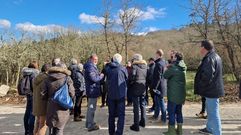 Expertos europeos en la recuperacin de tierras abandonadas visitaron explotaciones del GDR Limia-Arnoia