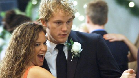 Sarah Drew y Chris Pratt, en una escena de la cuarta temporada de �Everwood�.