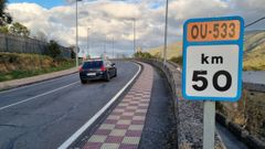 Mejorar la OU-533 permitir� a los valdeorreses llegar antes a la estaci�n AVE de A Gudi�a.