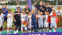 Los benjamines del FSV Mainz 05 alem�n se proclamaron campeones