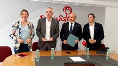 Los socialistas lucenses valoraron los cuatro a�os de mandato de Pedro S�nchez