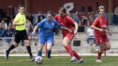 Imagen de un partido del Corme femenino, que hoy visitar� al Cabana