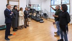 Luis Menor visit� las nuevas instalaciones de la asociaci�n que trabaja con personas con da�o cerebral adquirido en Ourense