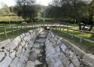 La nueva canalizaci�n sigue seca, pero el garaje estuvo a punto de inundarse de nuevo este mes. 