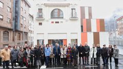 El presidente del Principado de Asturias, Adri�n Barb�n, ha inaugurado hoy el Centro de Salud de Sotrondio