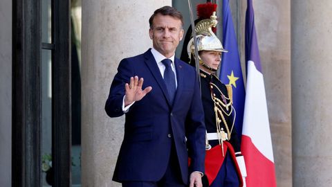 El presidente de Francia, Emmanuel Macron.