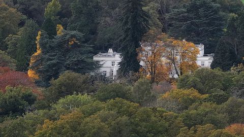Royal Lodge, la casa dentro del Windsor Royal Park donde reside el prncipe Andrs 