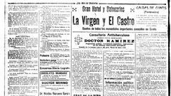 P�gina en la que sali� publicado el suceso, el 4 de agosto de 1917