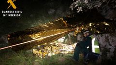Rescate a un hombre de 82 a�os en la V�a Ferrata del Desfiladero de la Hermida