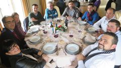 Manuel V�zquez (izquierda) y Rub�n Moure (al fondo con bufanda), en una imagen de archivo, ser�n vocales del consejo regulador