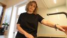 Beatriz Rico abre el grifo en los momentos de mayor presin, a primera hora de la maana.