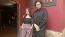 Brahian Maximiliano y Taisiya Afonina, dueño y encargada de Bronze (Pasadizo Orzan, 5, bajo).