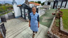 Vecina que fue testigo del momento en el que la Guardia Civil encontr� a Olga Rey Ramallo en el cementerio de Ouces