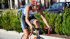 In�s Santiago, del Triatl�n Ferrol, compite en Ginebra