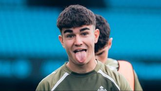 Ángel Arcos debutó con el primer equipo de Celta esta semana.