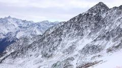 El glaciar de Rettenbach.