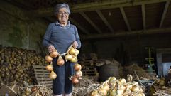 Maruja de Gondario, premio Cebola de Ouro 2025 en Sanxenxo