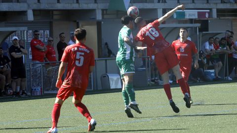Semifinales de la fase de ascenso a Preferente. Partido entre el Uni�n y el C�rgomo Vilamart�n