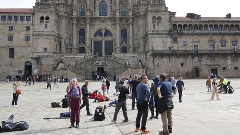 Uno de cada cuatro peregrinos que pasan por Pontevedra camino de Santiago es extranjero