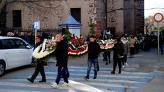 Entierro de Gonzalo Buj�n, en Herencia (Ciudad Real)